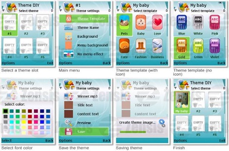theme diy - making symbian theme directly from your mobile phone