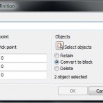 ProgeCAD: Make a blocks quickly