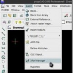 Using x-ref (external reference) on ProgeCAD