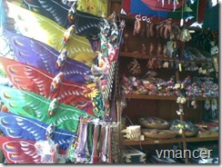 kite and souvenirs