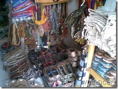 necklaces, shoes, sandals