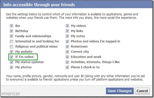 facebook privacy setting - offline chat status facebook privacy setting - offline chat status