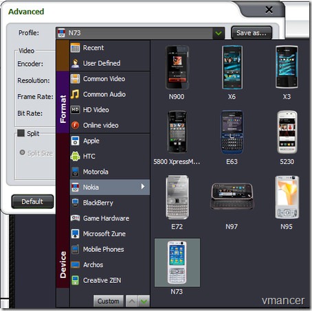 iskysoft imedia converter - advance convert settings-4 iskysoft imedia converter - advance convert settings-4
