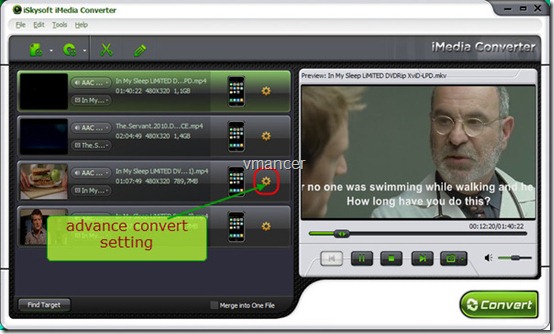 iskysoft imedia converter - advance convert settings iskysoft imedia converter - advance convert settings