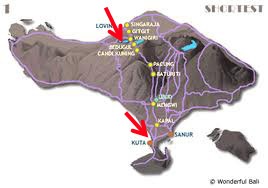 bali map