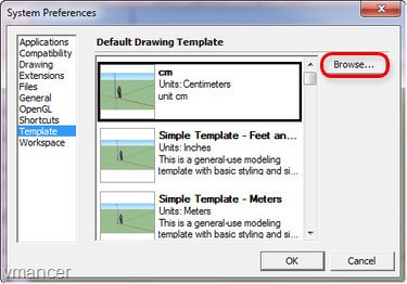 google sketchup - new template included