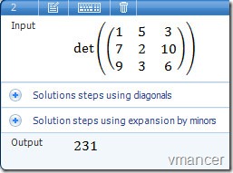 learn mathematics - matrix - result