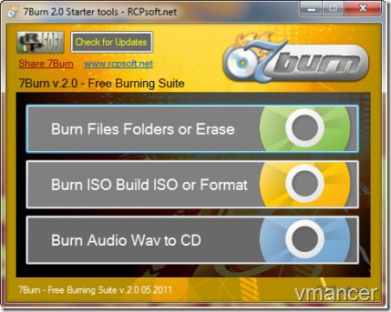 7 (seven) burn - free burning suite