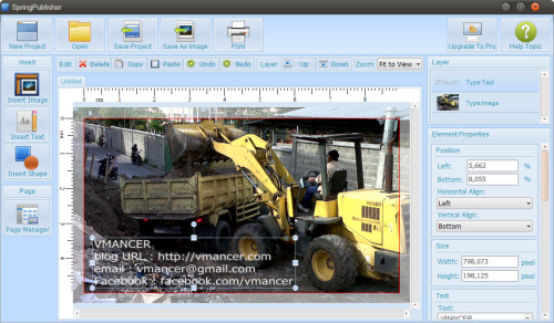 springpublisher - create business card easily springpublisher - create business card easily