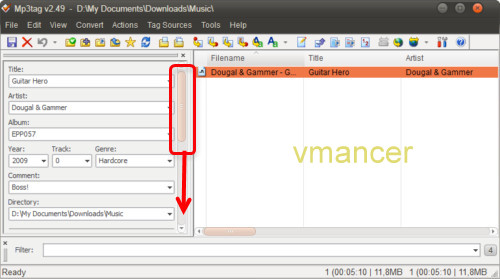 automatic tagging for your mp3 collections - interfacemp3tag - automatic tagging for your mp3 collections - interface