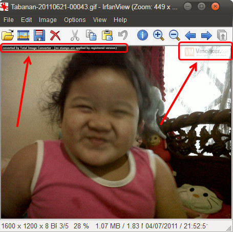 total image converter - sample of logo watermark
