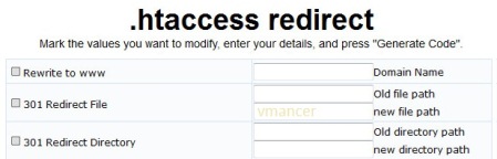 free htaccess redirect generator free htaccess redirect generator