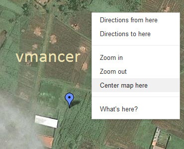 google maps -  center maps
