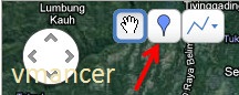 google maps - land mark sign