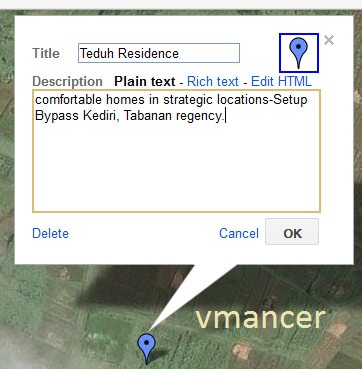 google maps - landmark