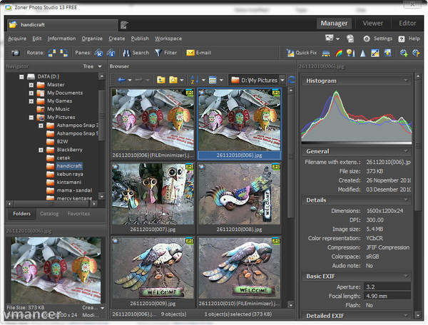 Zoner Photo Studio free