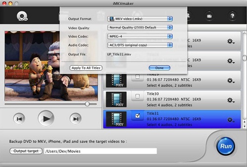 DVD to MKV Ripper - MacX DVD to MKV Ripper - MacX
