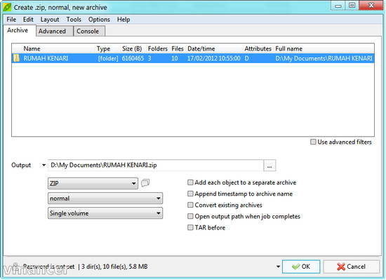PeaZip - free cross platform file archiver